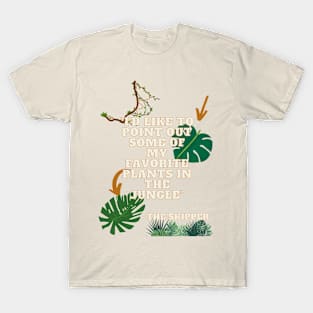 Jungle Cruise: Favorite Plants T-Shirt